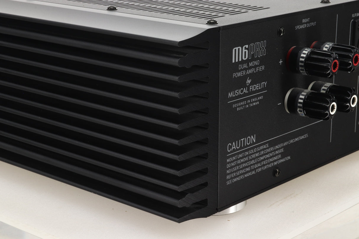 Musical Fidelity M6PRX Power Amplifier - Black