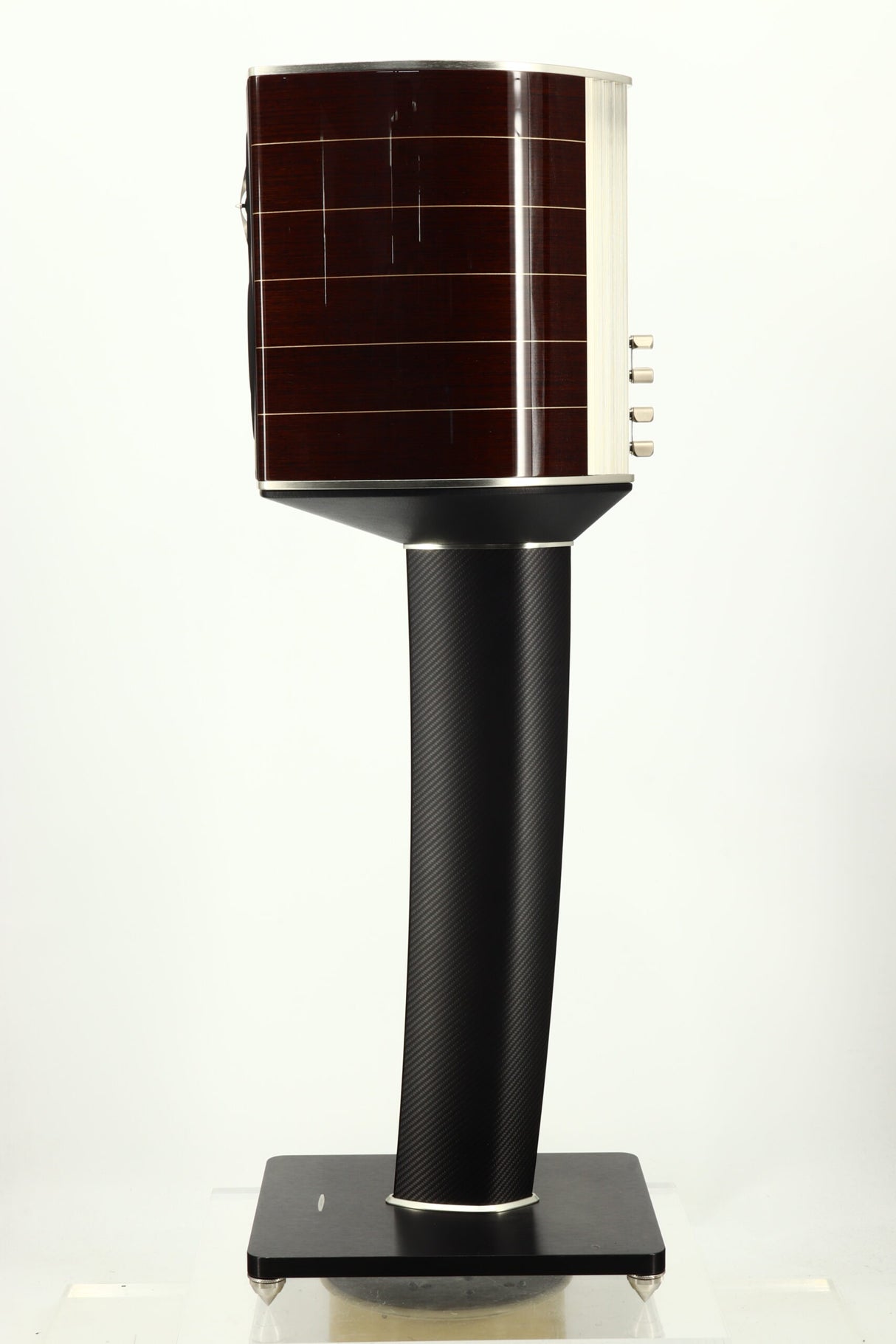 Sonus Faber Guarneri Tradition Standmount Speakers - Wenge / Carbon Stands