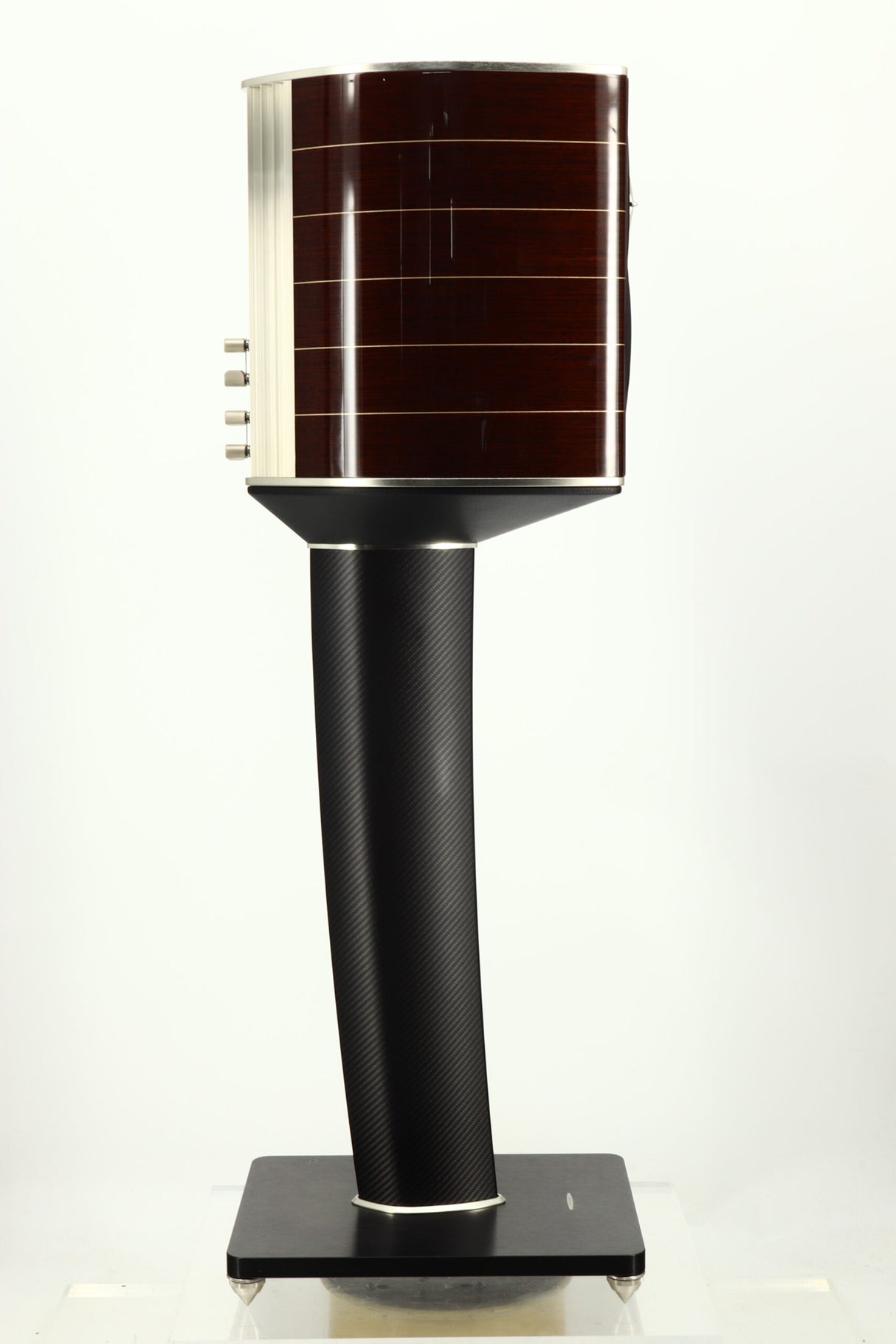 Sonus Faber Guarneri Tradition Standmount Speakers - Wenge / Carbon Stands