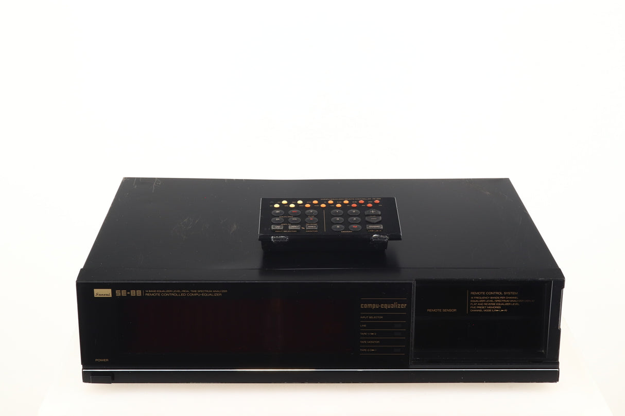 Sansui SE88 Graphic Equalizer - Black