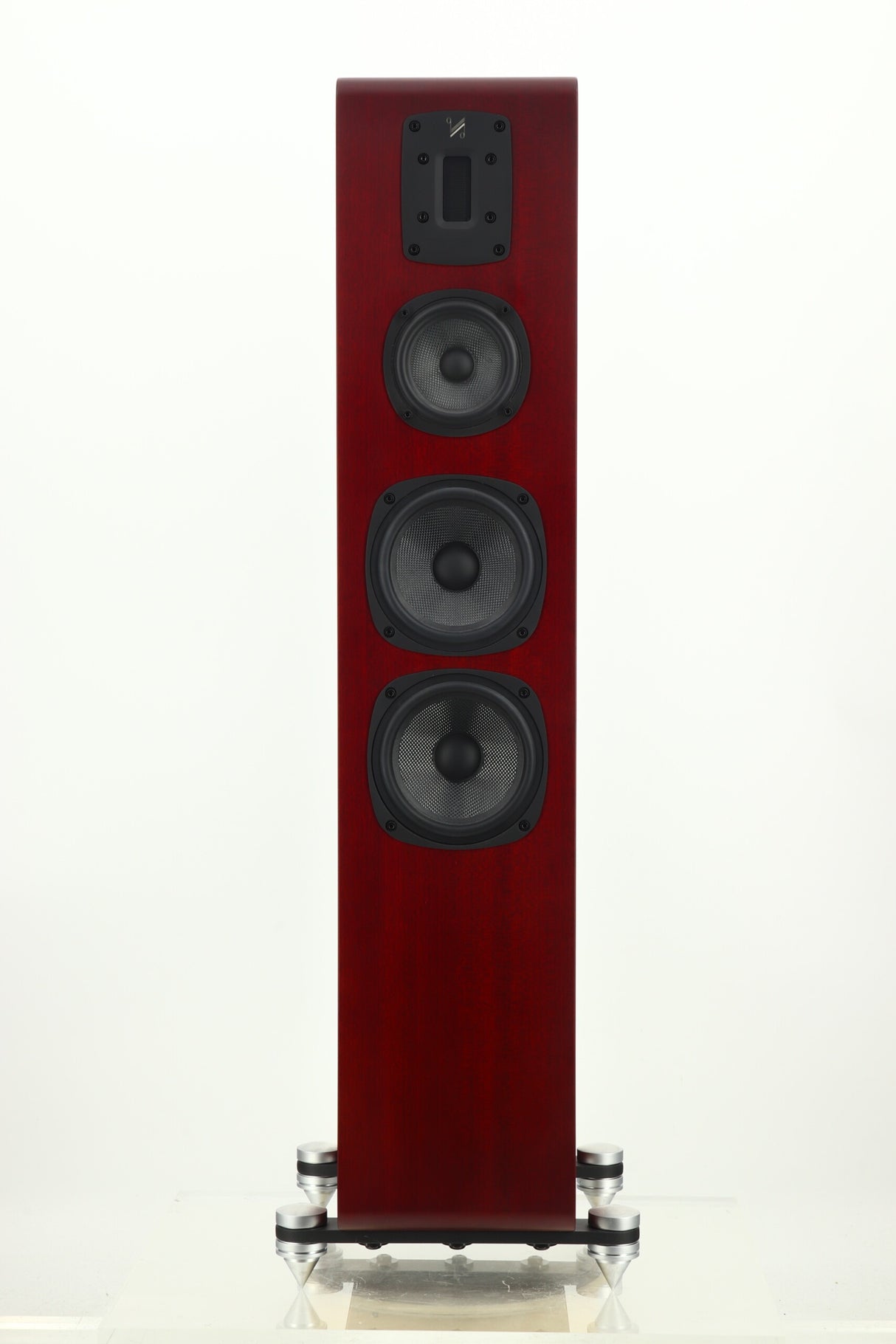 Quad S4 Floorstanding Speakers - Sapele Mahogany