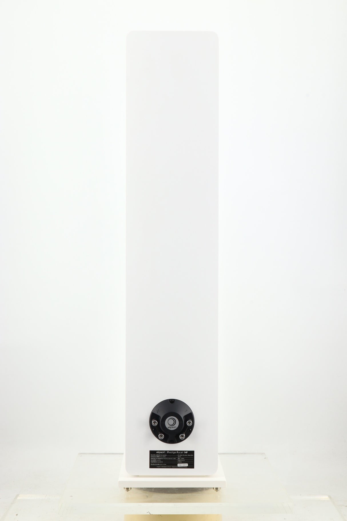 Elipson Prestige Facet 14F Floorstanding Speakers - White