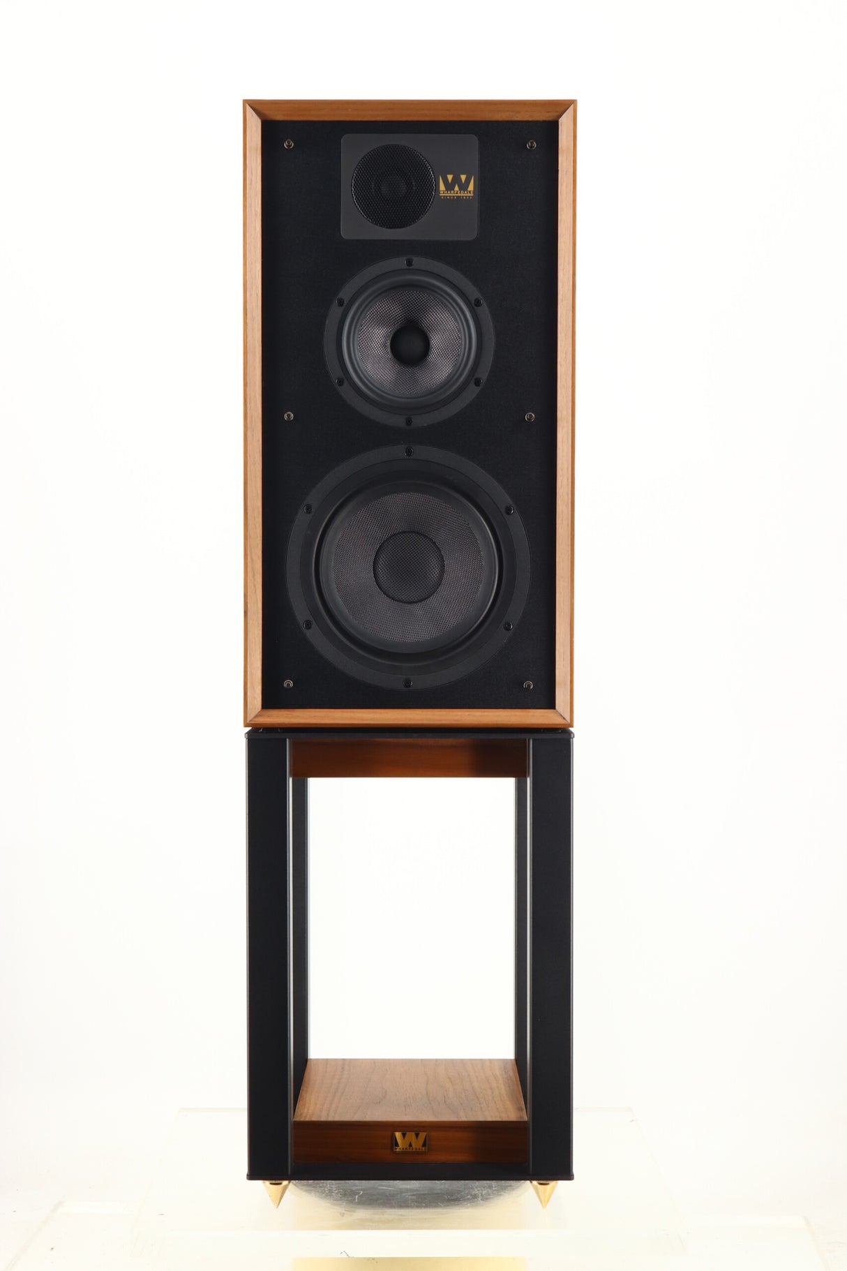 Wharfedale Linton 85th Anniversary Loudspeakers & Stands - Walnut