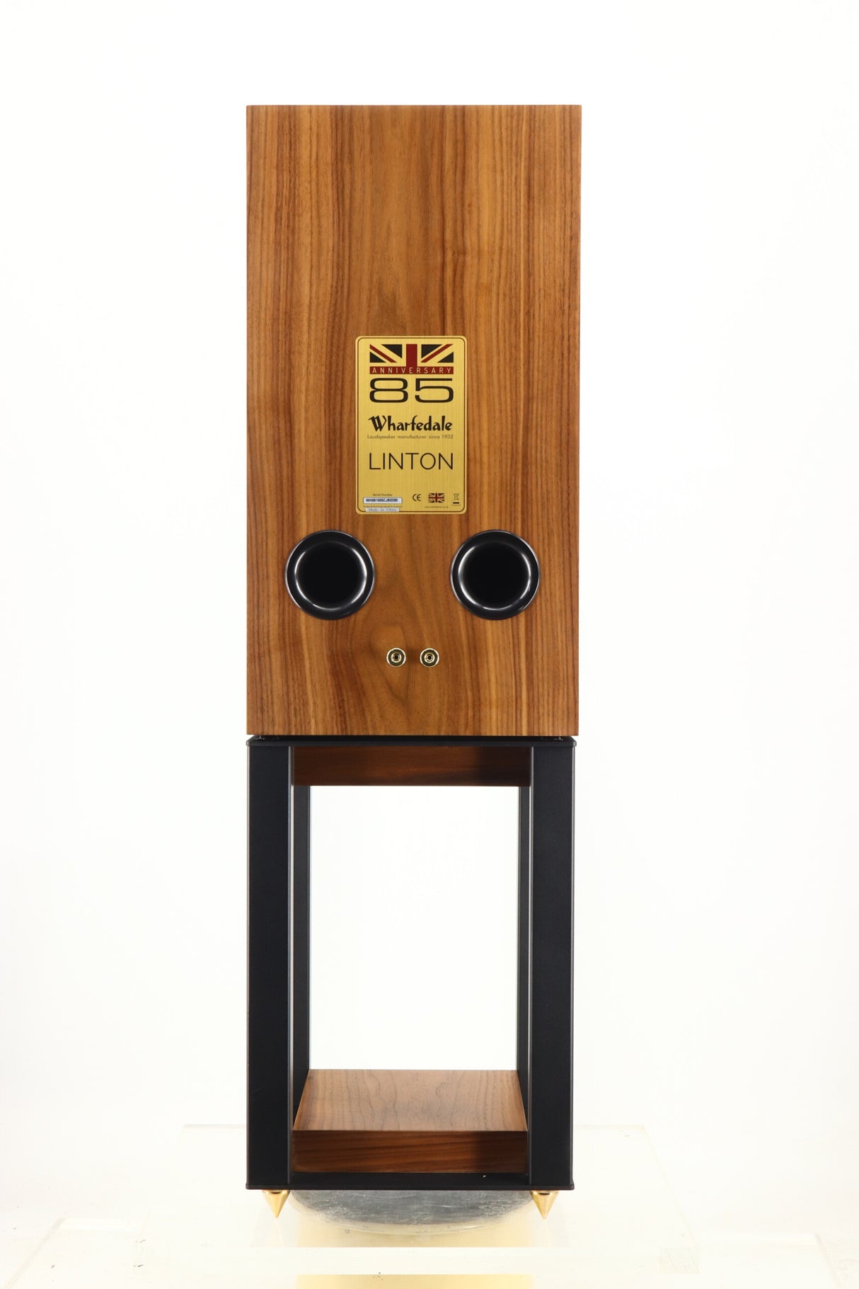 Wharfedale Linton 85th Anniversary Loudspeakers & Stands - Walnut