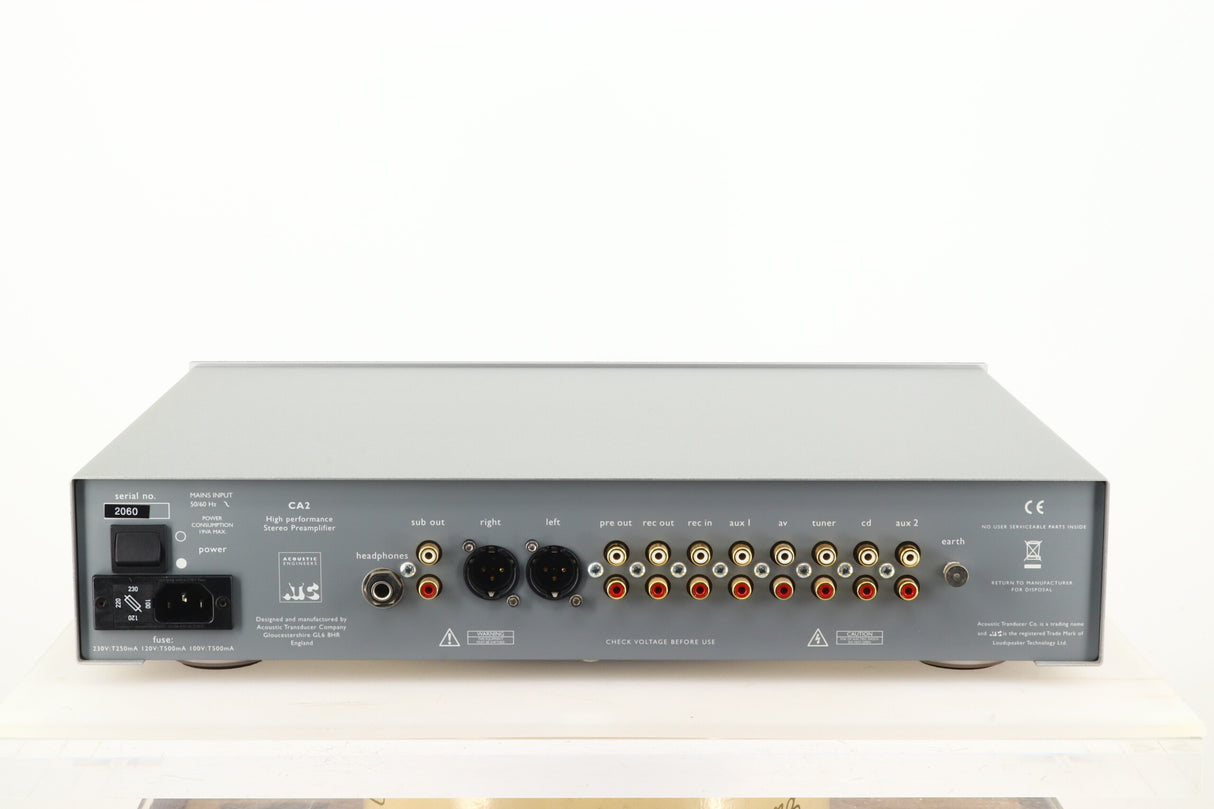 ATC CA2 Pre Amplifier - Silver