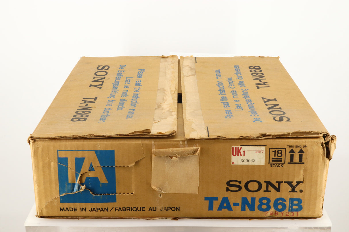 Sony TA-N86B Power Amplifier - Silver