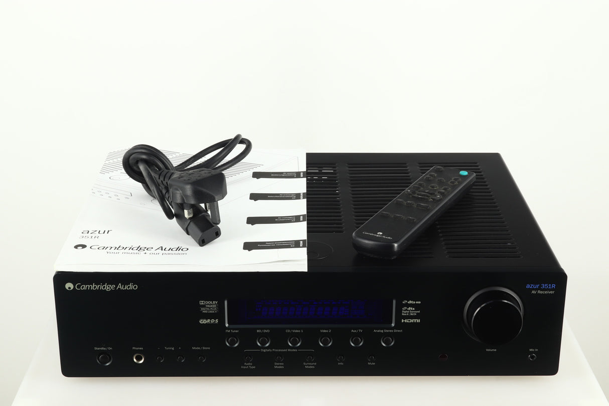 Cambridge Audio Azur 351R Receiver - Black