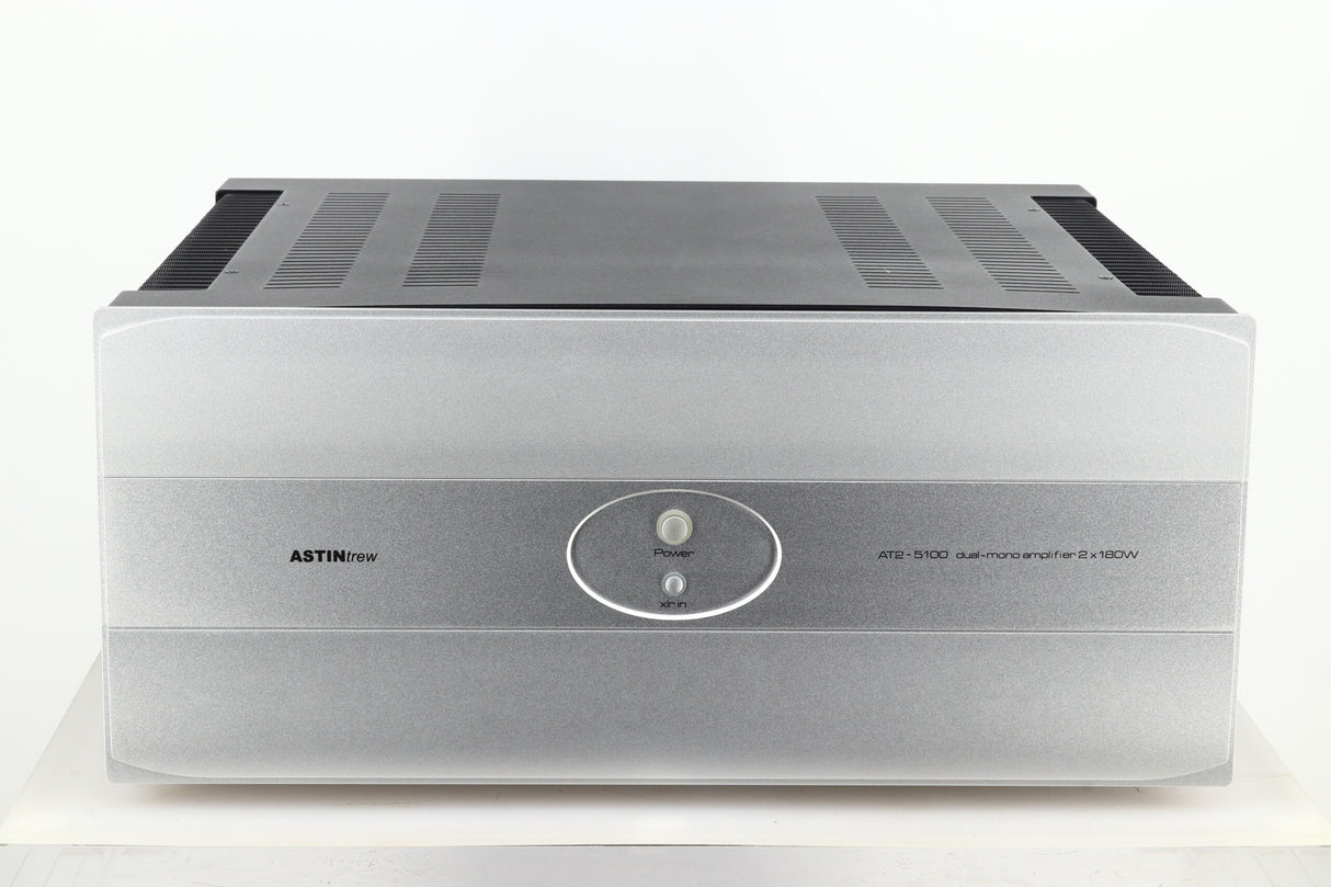 ASTINtrew AT2-1100 Pre-Amplifier & AT2-5100 Power Amplifier - Silver
