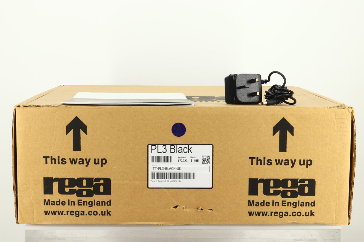 Rega Planar 3 Turntable / Exact Cartridge - Black