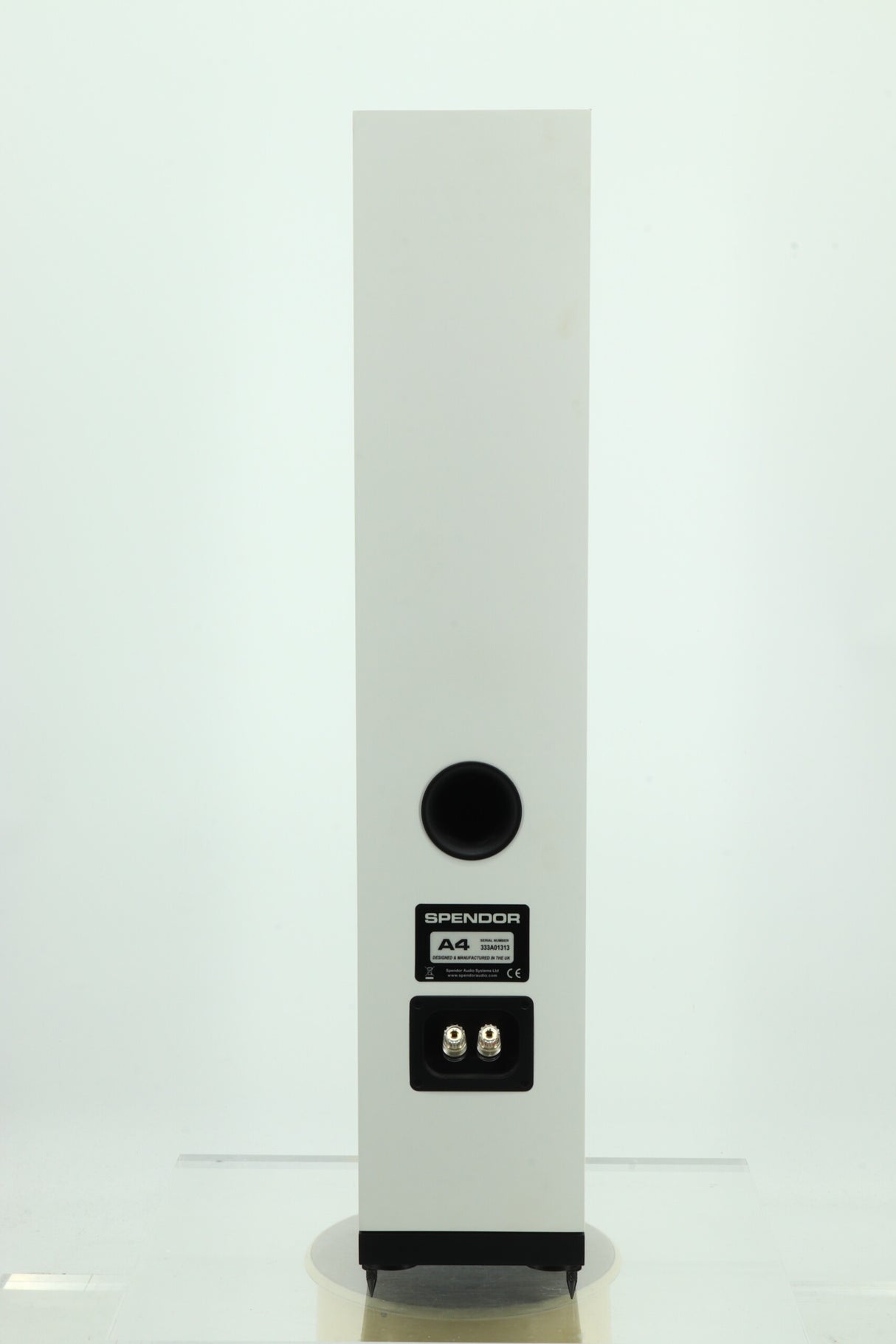 Spendor A4 Floorstanding Speakers - White