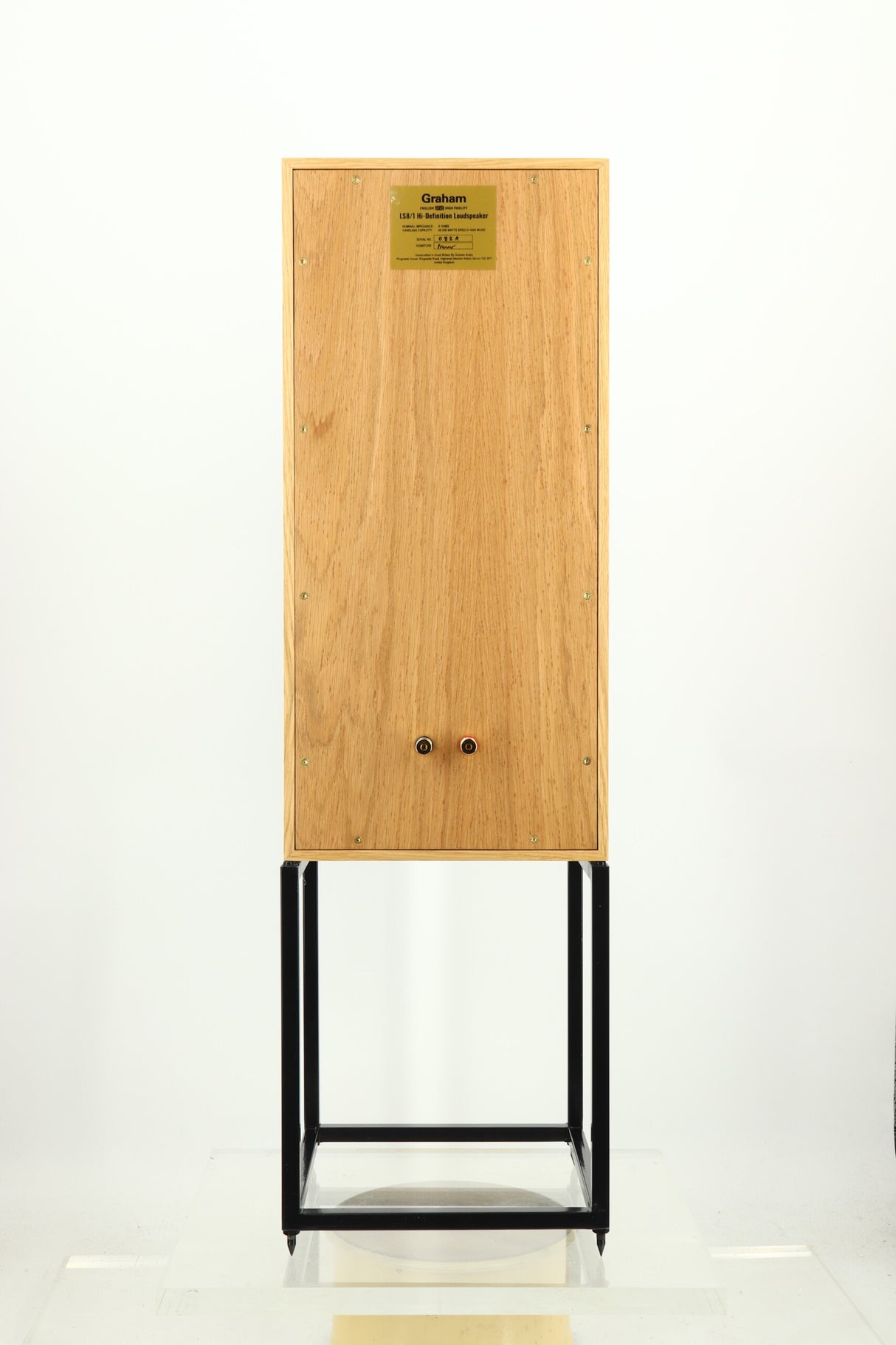 Graham Audio LS8/1 Standmount Speakers Inc. Stands - Oak