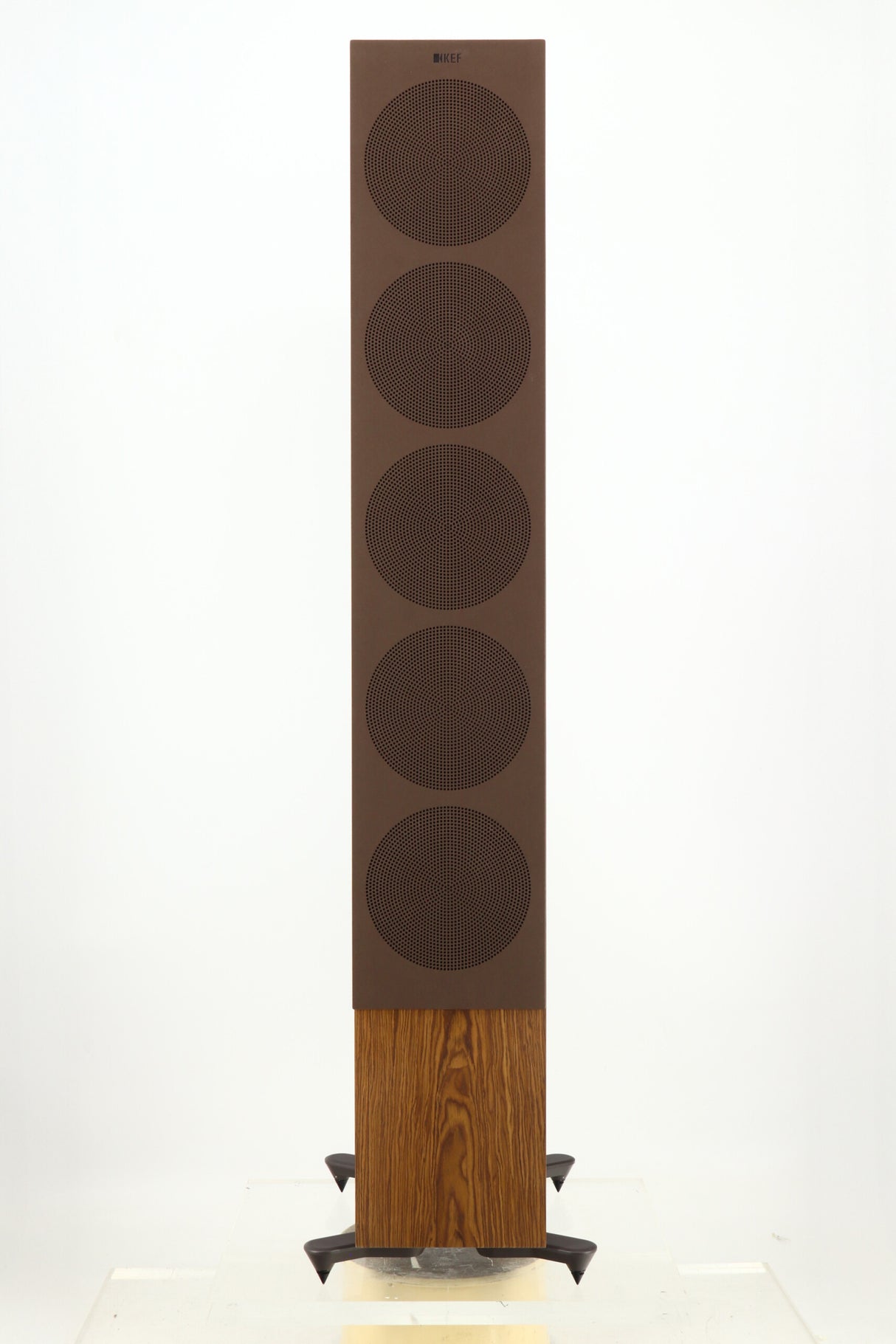 KEF R11 Floorstanding Speakers - Walnut (Ex-Demo)