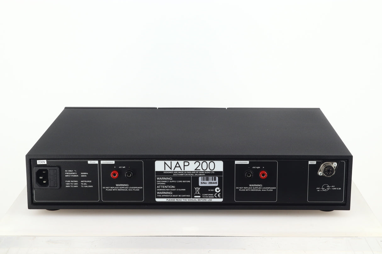 Naim NAP 200 Power Amplifier (2010)