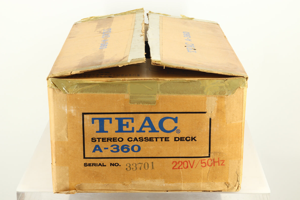 TEAC A-360 Cassette Deck