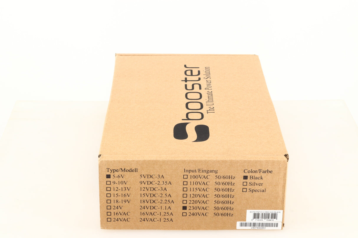 SBooster BOTW MkII 5-6V Power Supply