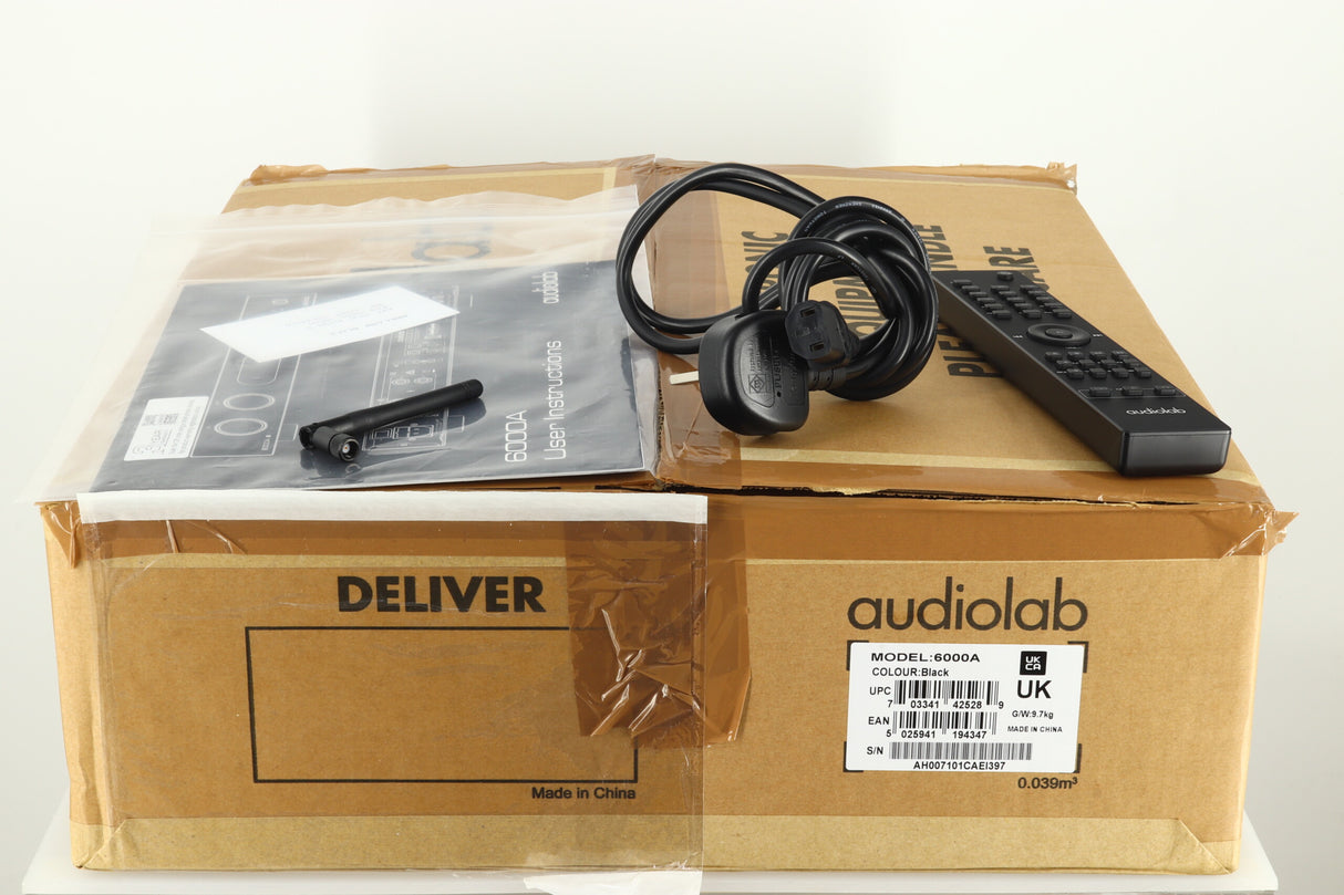Audiolab 6000A Integrated Amplifier - Black