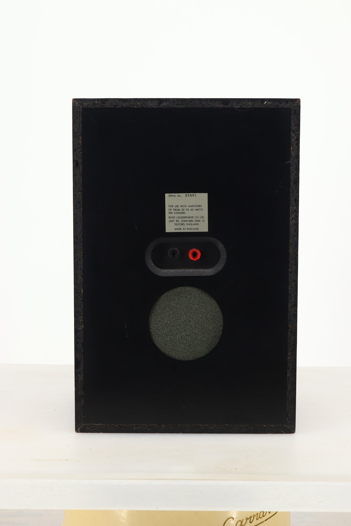 Royd Eden Standmount Speakers - Black Ash