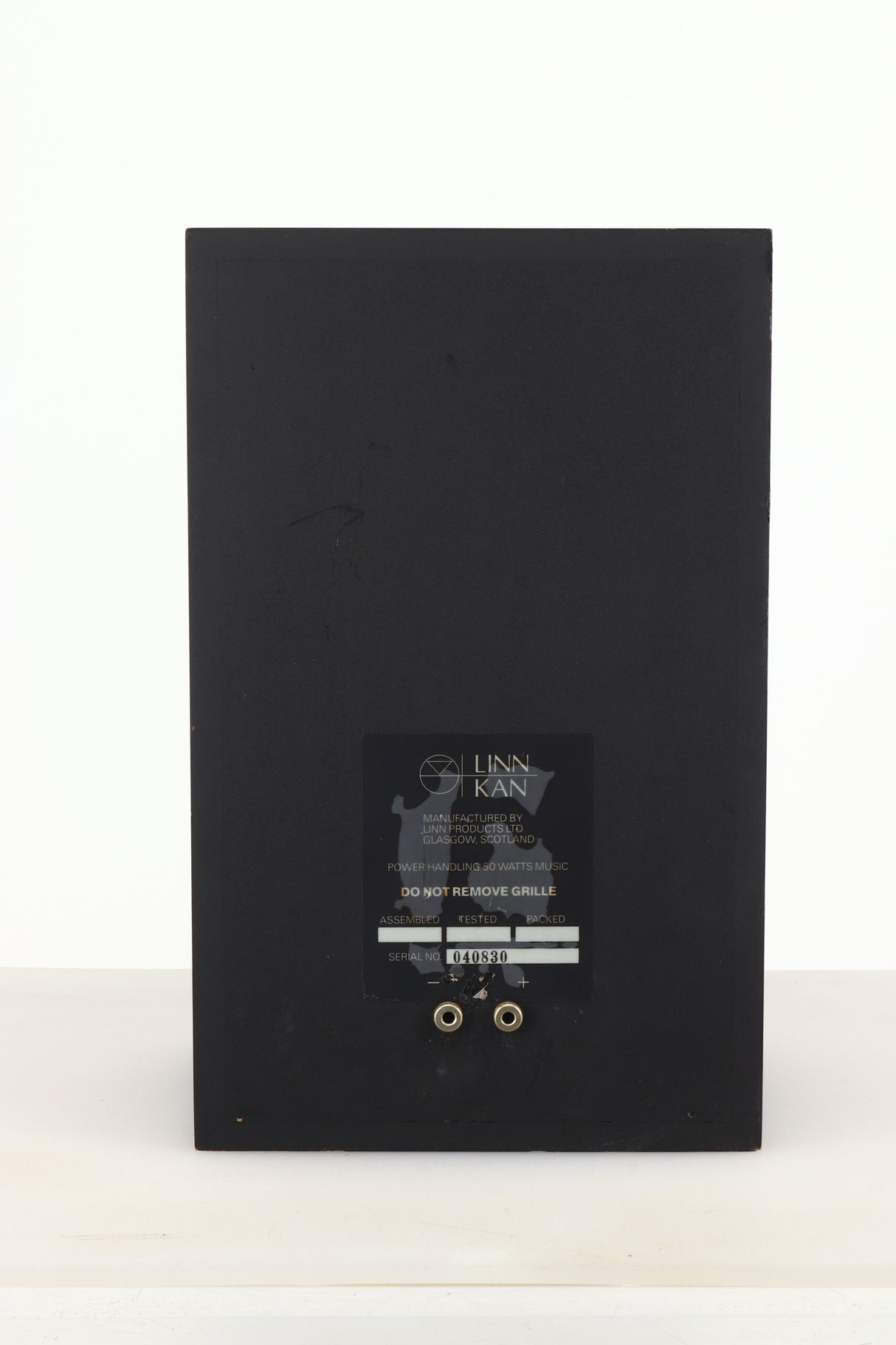 Linn Kan Mk1 Standmount Speakers - Black Ash