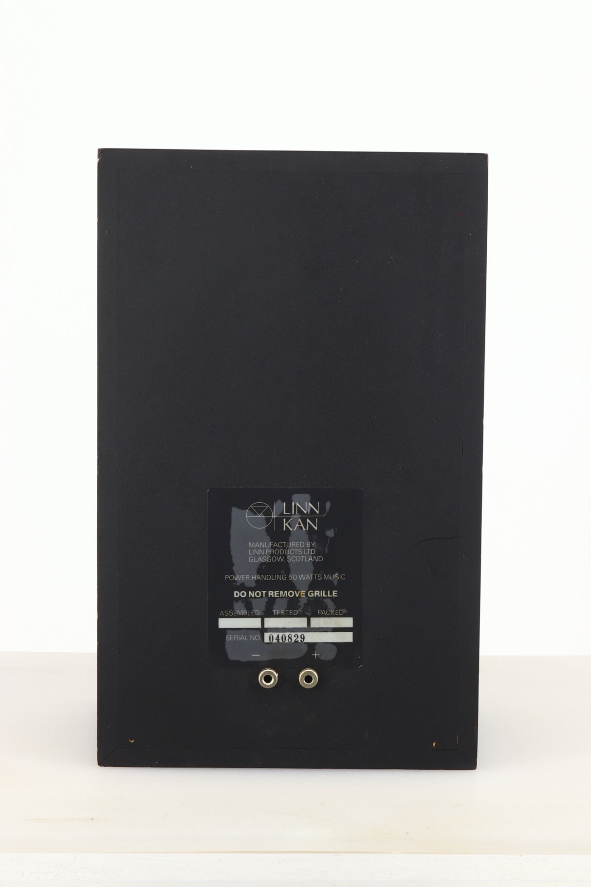 Linn Kan Mk1 Standmount Speakers - Black Ash