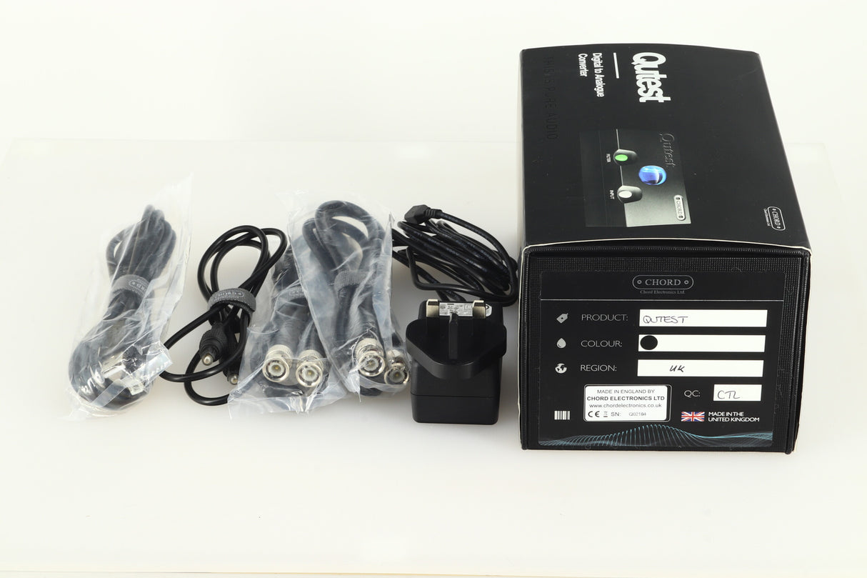 Chord Electronics Qutest Digital Analogue Converter - Black