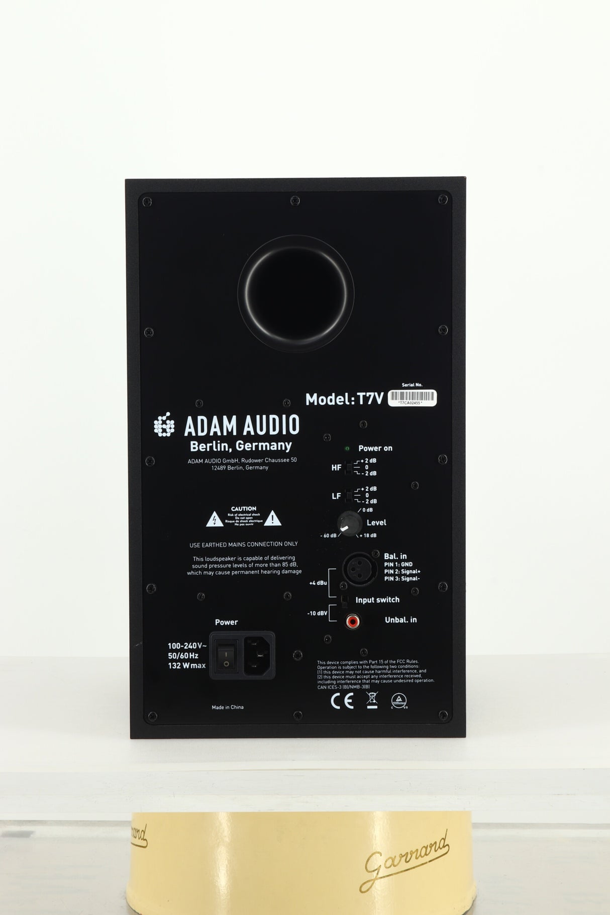 Adam Audio T7V Active Standmount Speakers - Black
