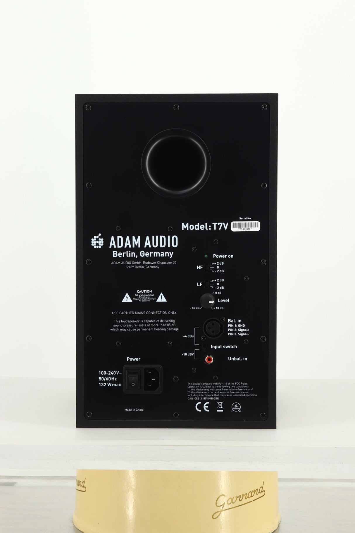 Adam Audio T7V Active Standmount Speakers - Black