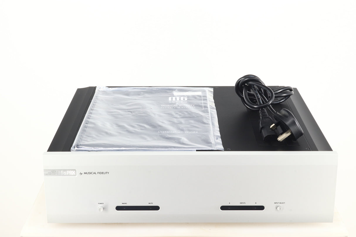 Musical Fidelity M6s PRX Power Amplifier - Silver
