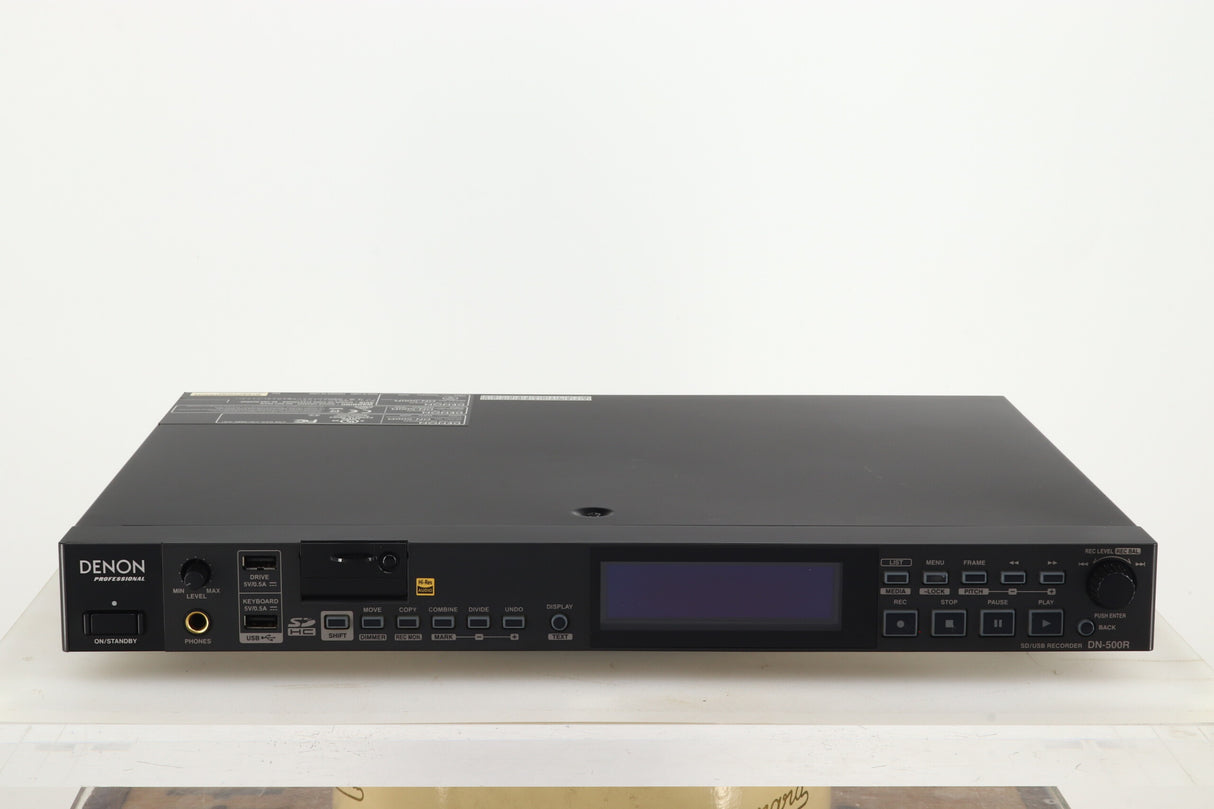 Denon DN500R SD/USB Audio Recorder - Black