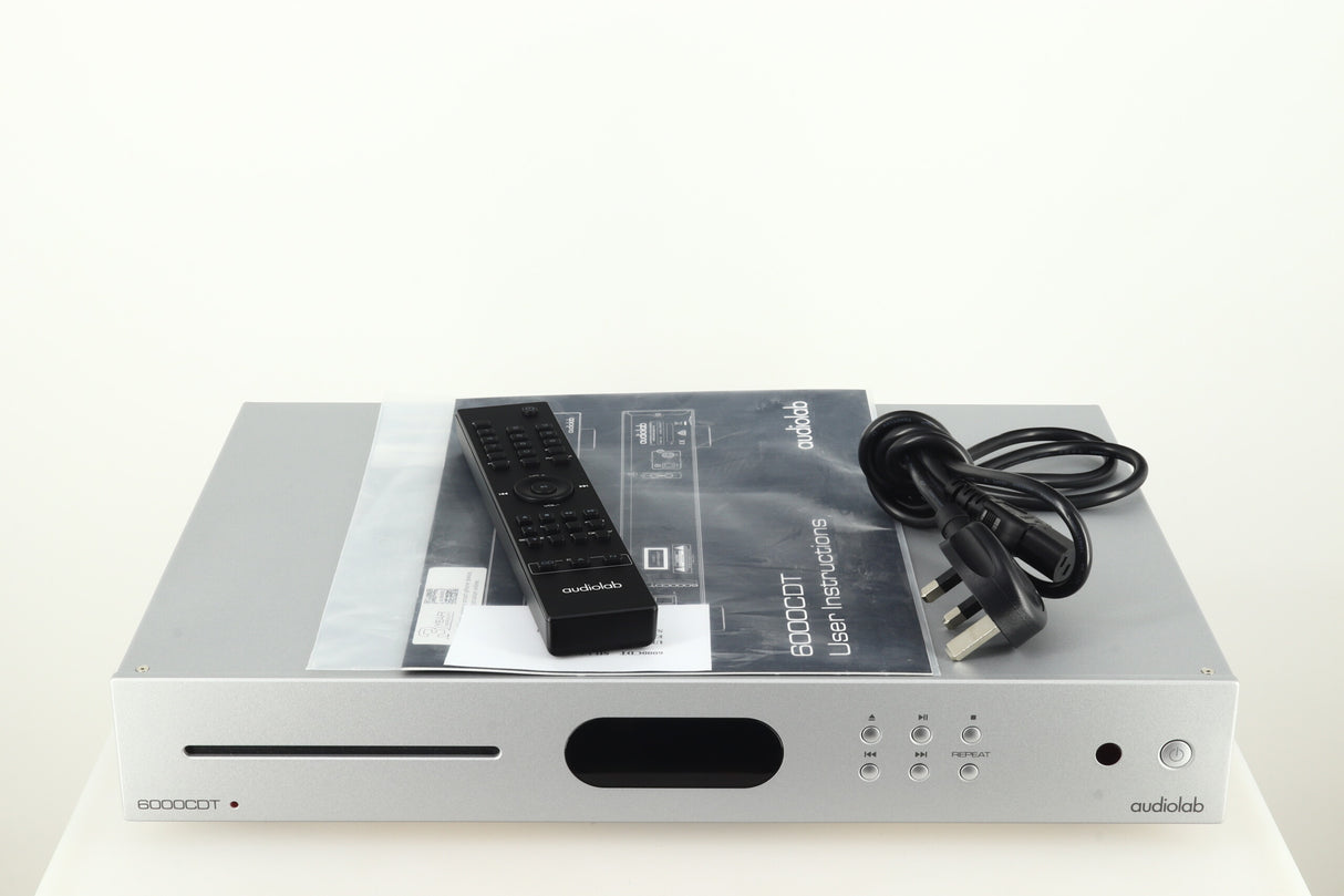 Audiolab 6000CDT CD Transport - Silver