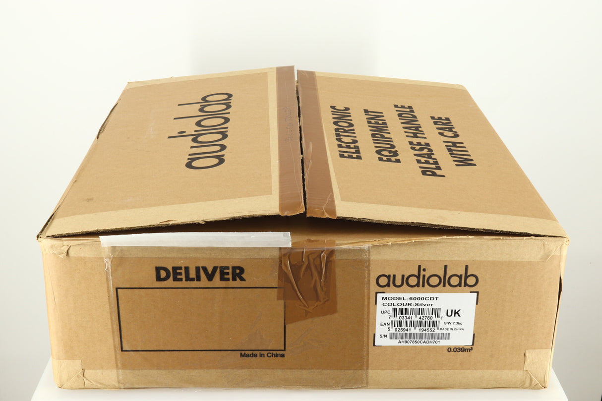Audiolab 6000CDT CD Transport - Silver