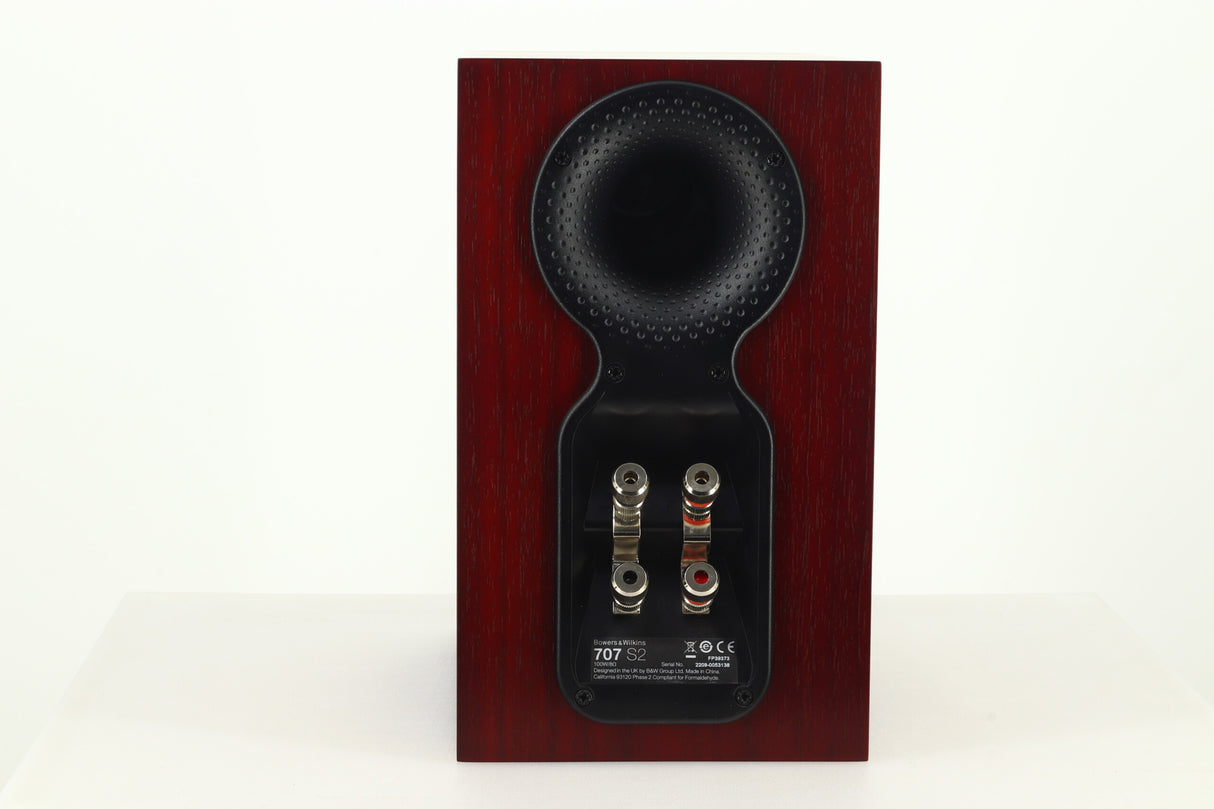 B&W 707 S2 Standmount Speakers - Rosenut