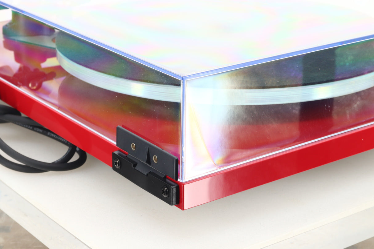 Rega Planar 3 Turntable - Red / NEO Power Supply