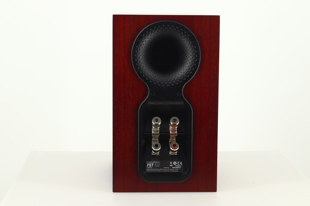 B&W 707 S2 Standmount Speakers - Rosenut
