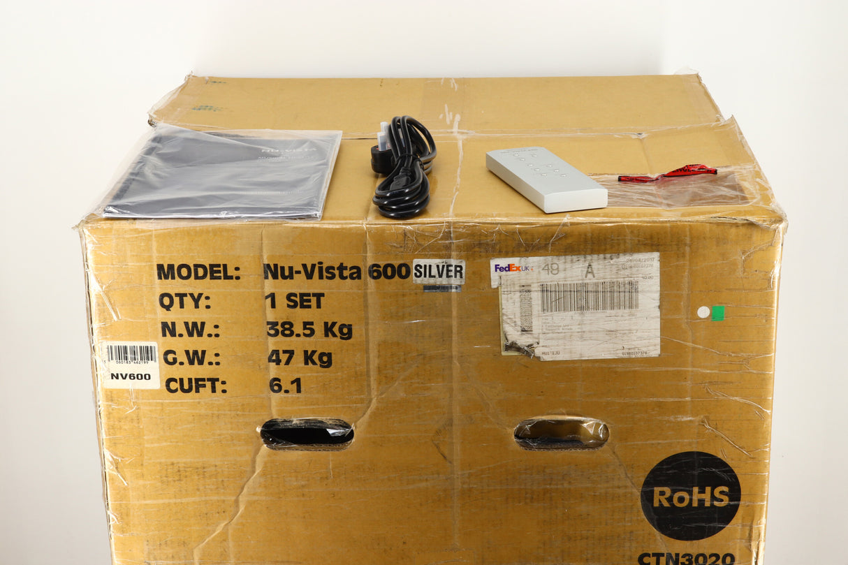 Musical Fidelity Nu-Vista 600 Integrated Amplifier - Silver