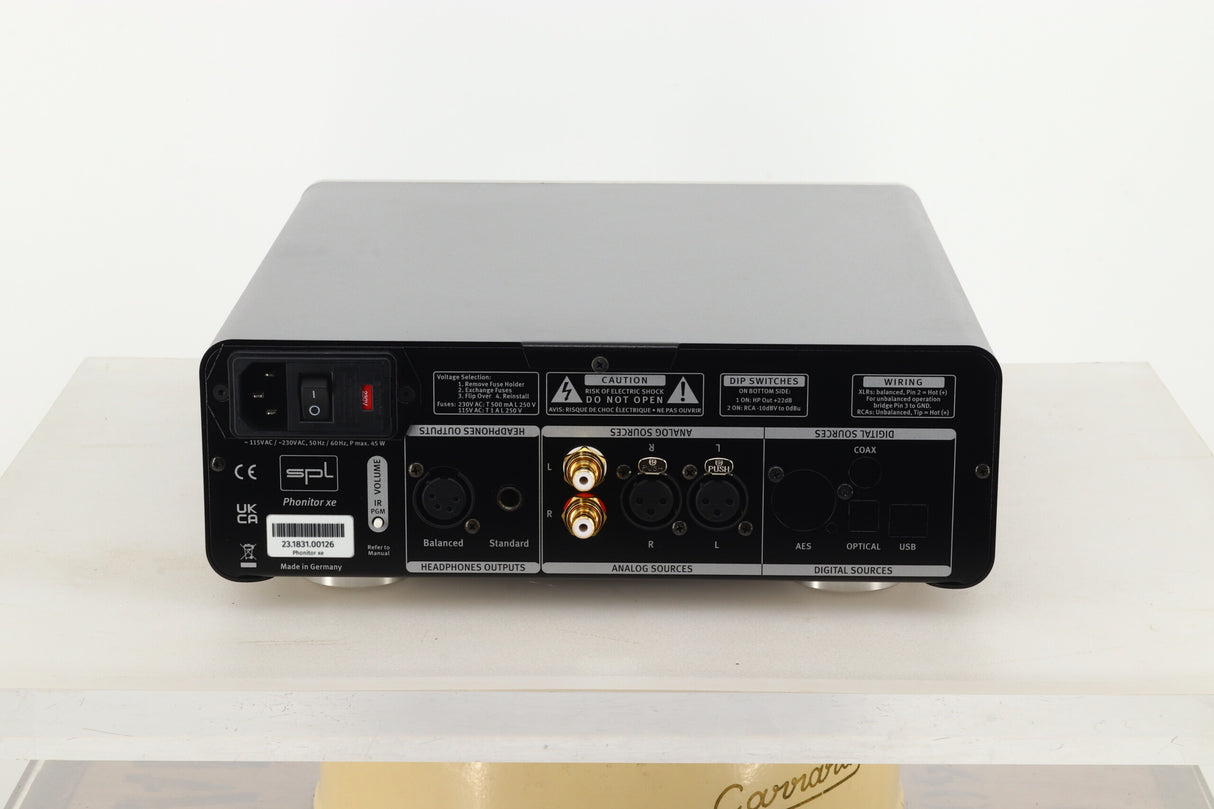 SPL Phonitor xe Headphone Amplifier - Silver
