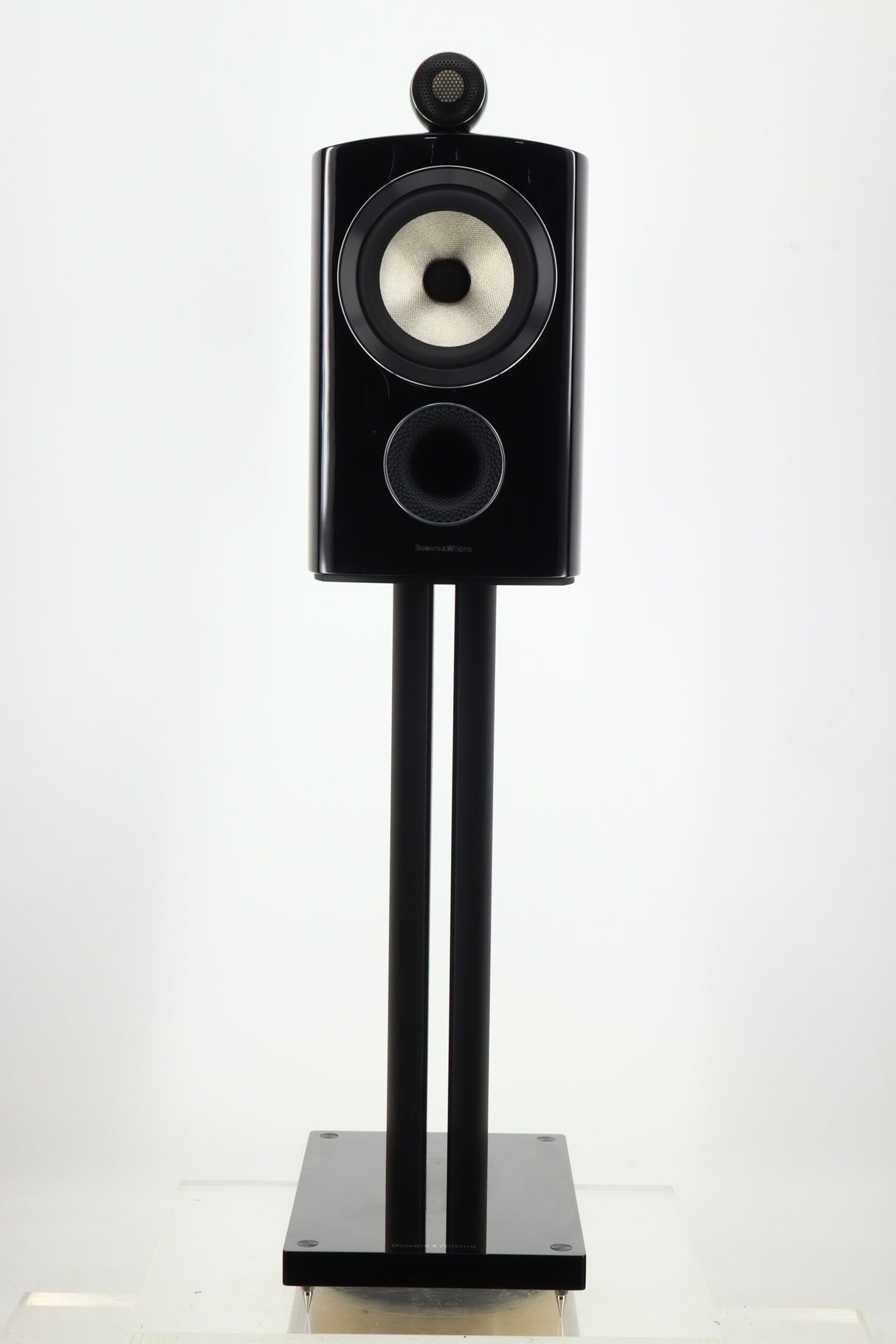 B&W 805 D3 Loudspeakers & Stands - Black