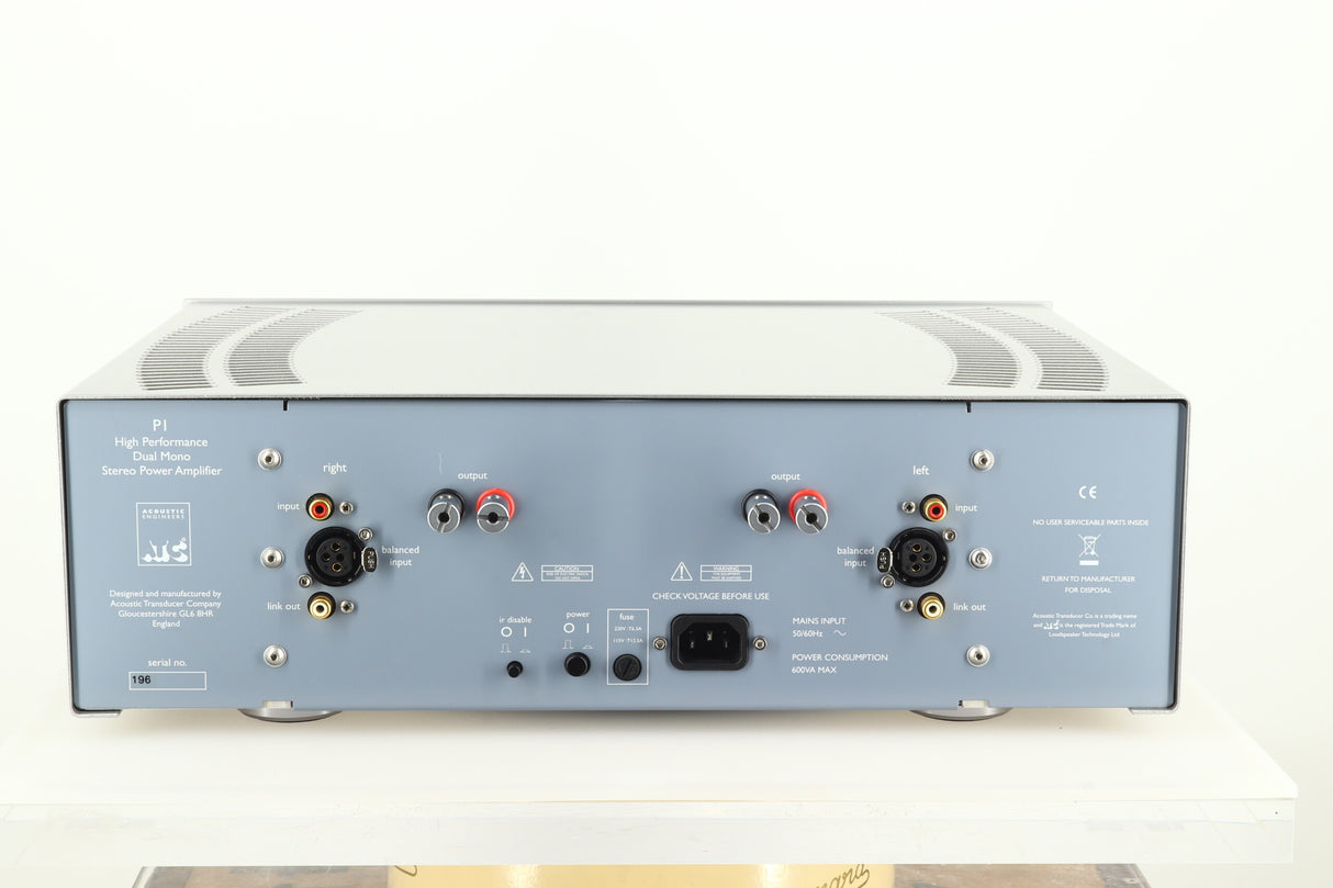 ATC P1 Power Amplifier - Silver