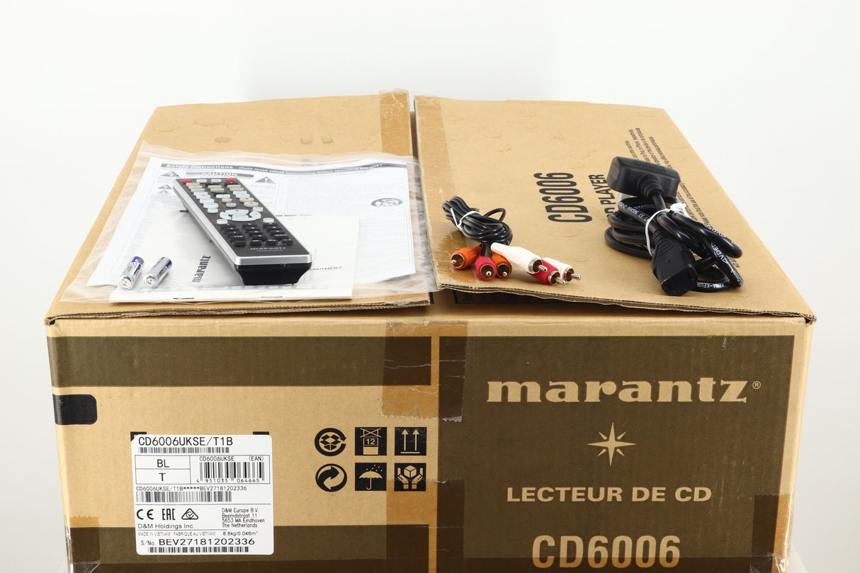 Marantz CD6006 UK Edition CD Player - Black