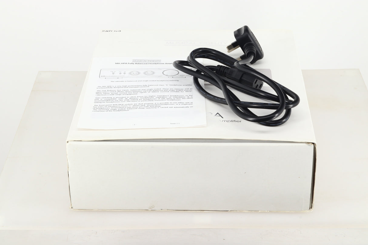 Musical Fidelity MX-HPA Headphone Amplifier - Silver