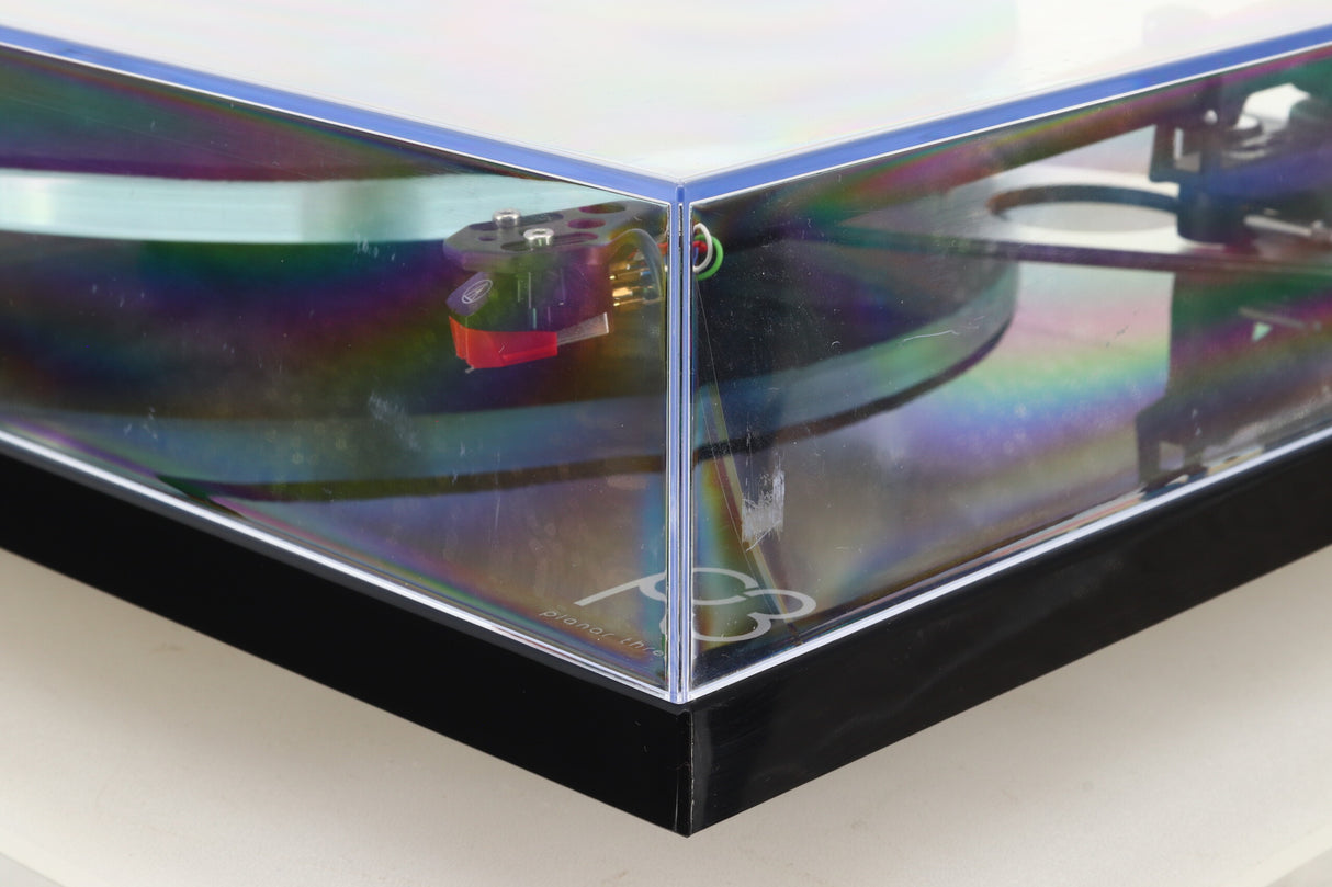 Rega Planar 3 Turntable / AT VM95ML Cartridge - Black Gloss