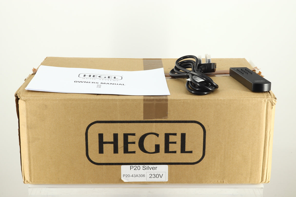 Hegel P20 Pre Amplifier - Silver