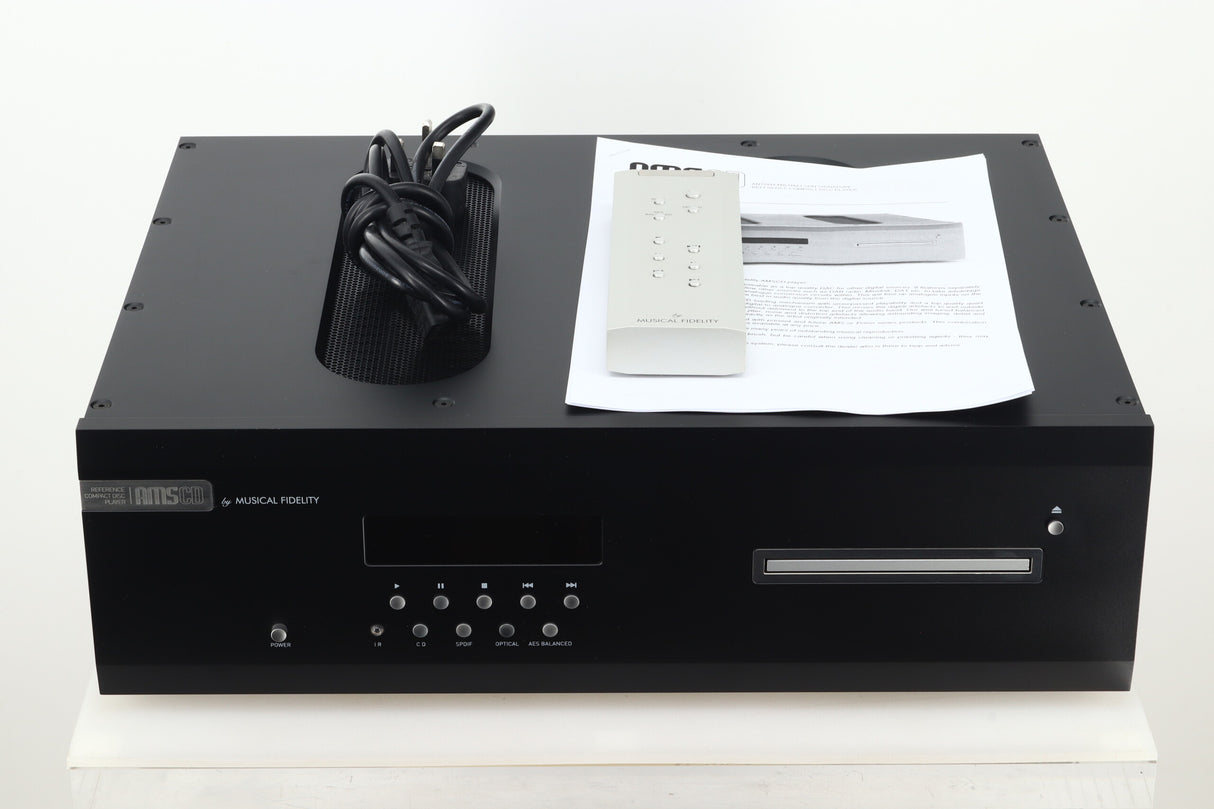 Musical Fidelity AMSCD CD Player / DAC - Black