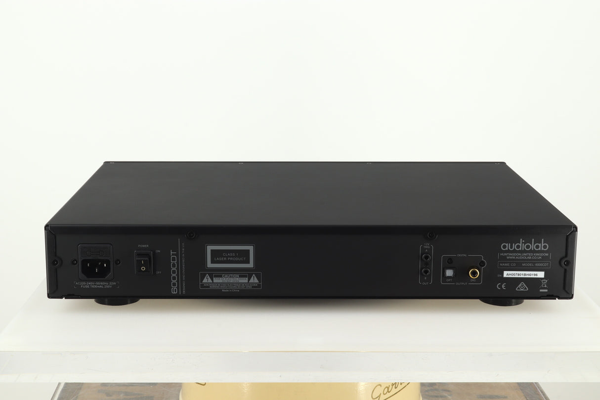 Audiolab 6000CDT CD Transport - Black