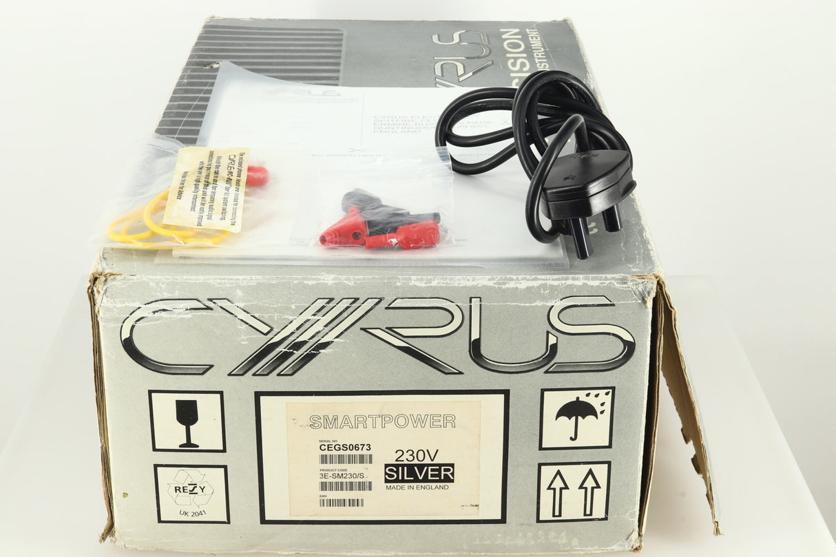 Cyrus SmartPower Power Amplifier - Silver