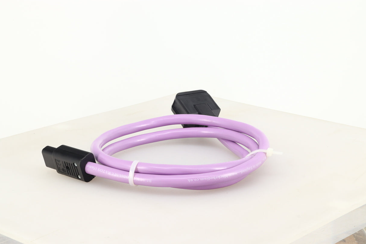 Black Rhodium Cratos Mains Cable 1.5m