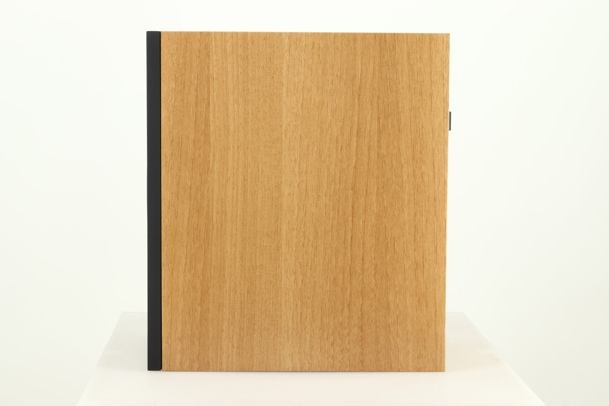 B&W 685 Standmount Speakers - Light Oak