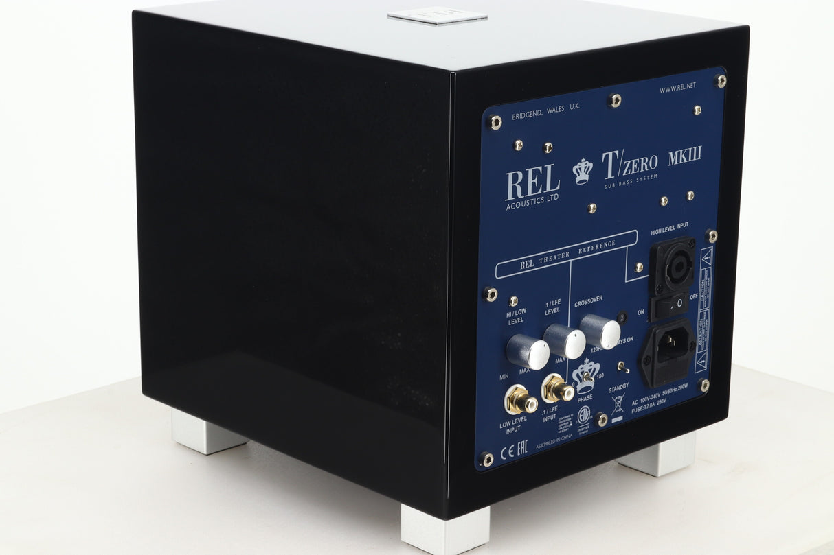 REL T-Zero MkIII Subwoofer - Piano Black