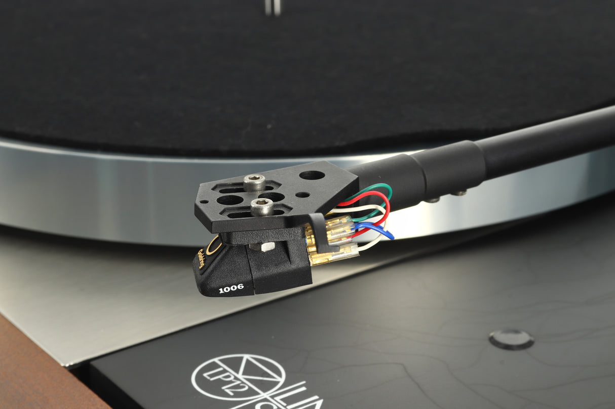 Linn LP12 Turntable - Afromosia / Valhalla Power Supply / Basik Plus Tonearm / Goldring 1006 Cartridge