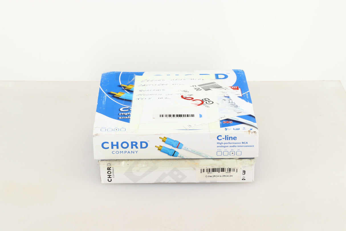 Chord Co. C-Line Interconnect Cable RCA-RCA 2.0m Pair