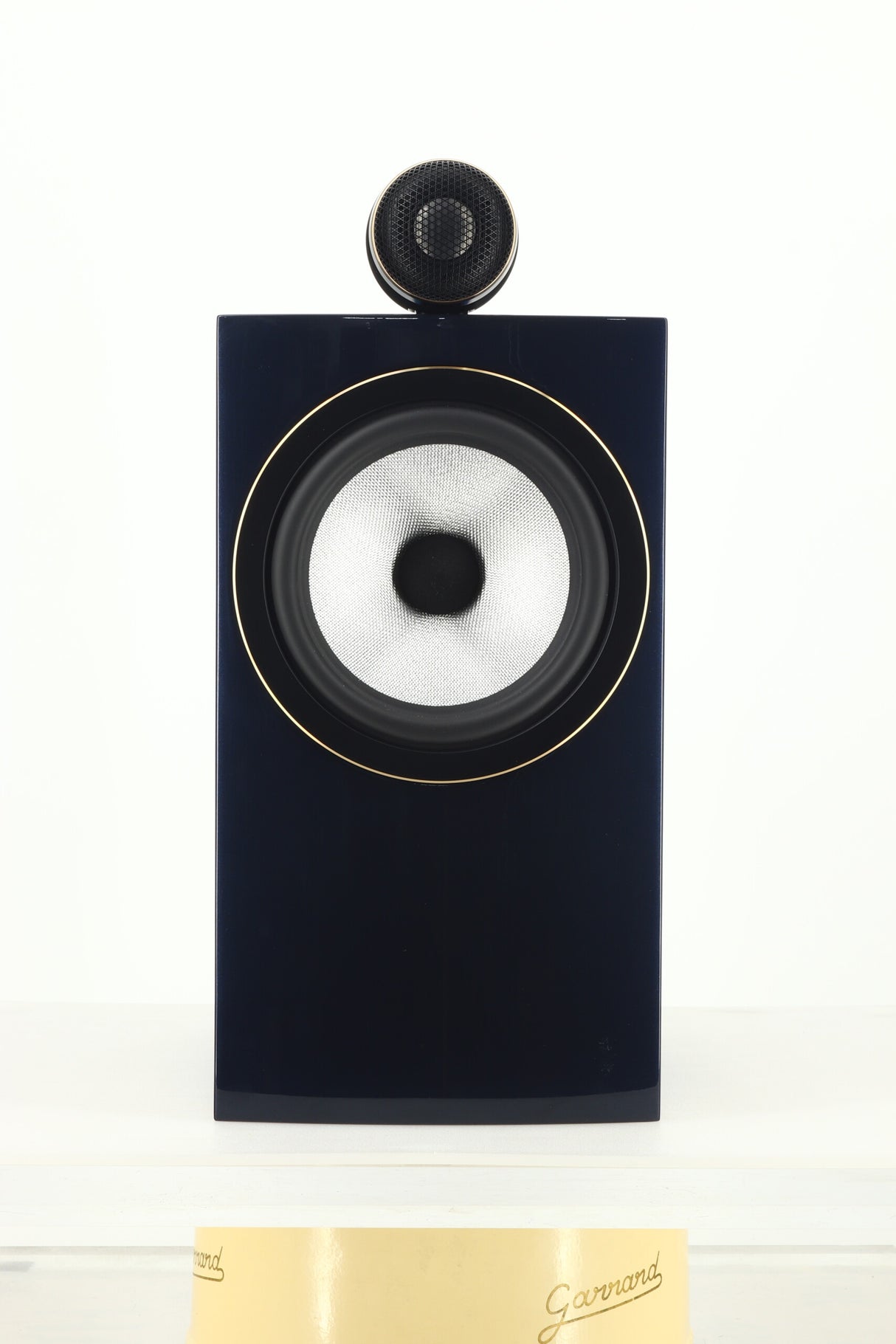B&W 705 S3 Signature Standmount Speakers - Midnight Blue Metallic